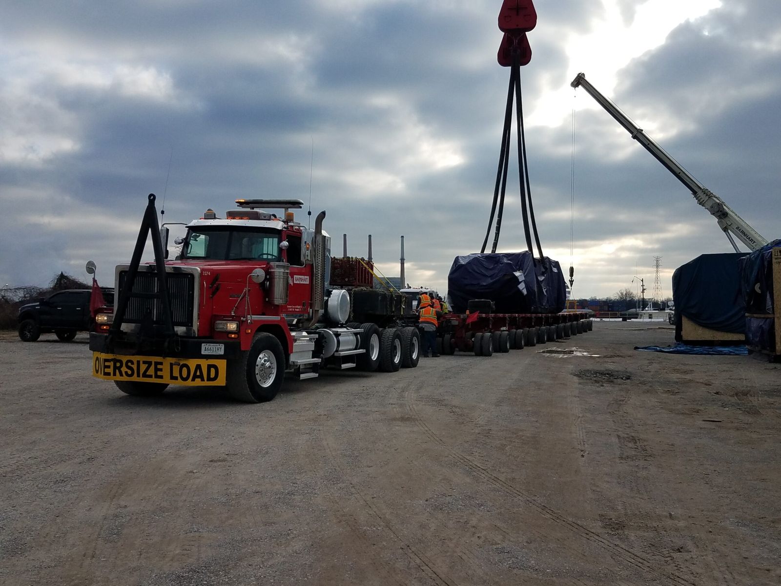 Nissan press delivered to Smyrna, Tennessee